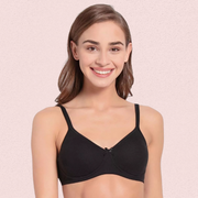 Ultra-Soft Cotton Non-Wired Bra for Women – Set of 2