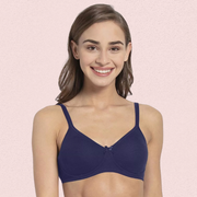 Women’s Cotton All-Day Wear Bra – Non-Wired, 2-Pack