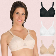 Cotton Non-Padded Full Coverage Bra – Pack of 3