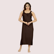 Women's Long Cotton Nightgown Slip