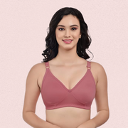 Women’s Cotton Non-Padded Wire-Free Bra Pack of 3
