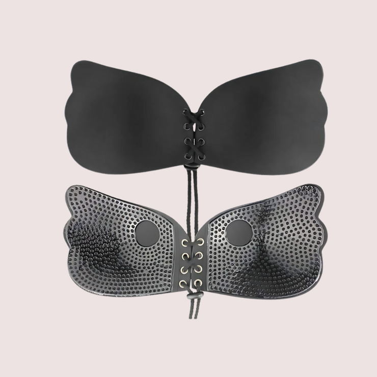 "Solid" Non-Wired Padded Stick-On Push-Up Bra
