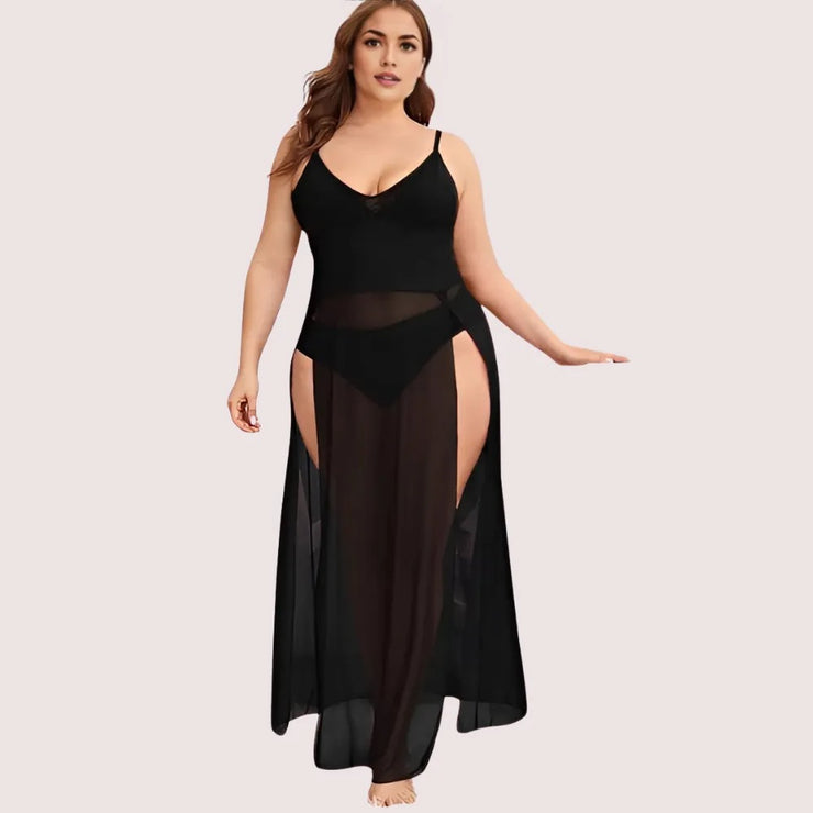 Feminine Sheer Seduction Nightgown