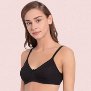 Ultra-Soft Cotton Non-Wired Bra for Women – Set of 2