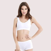 Contrast Medium Support Sports Bra Twin Pack