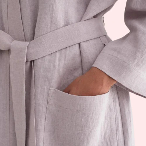 Elegance and Comfort in Premium Linen Robe