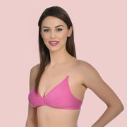 Bliss Wear Non-Wired Padded Bra Essentials – 6 Pack