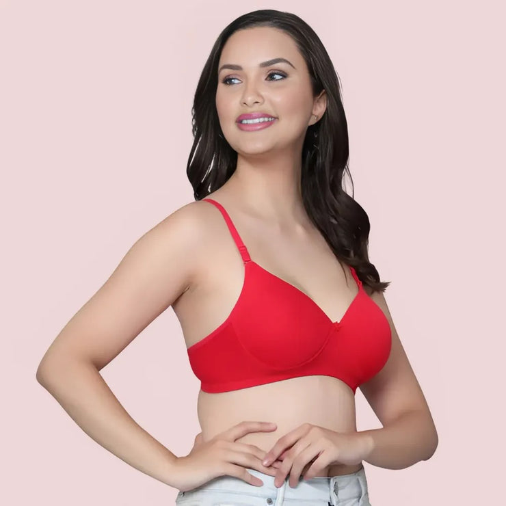 Gentle Lift Non-Wired Padded Bra Set – 3 Pack